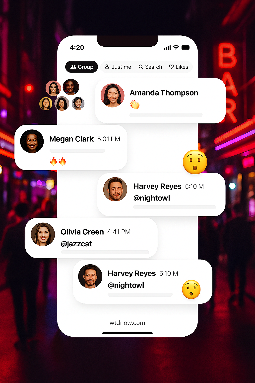 Friends and family collaborating